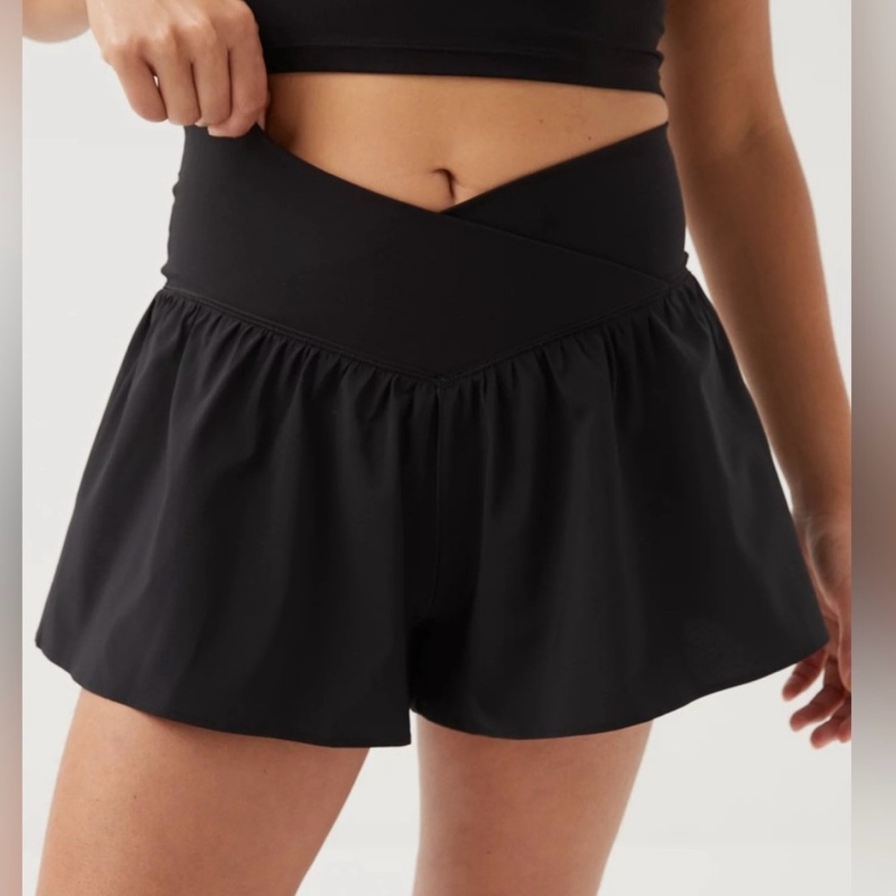 Aerie Black Athletic Shorts